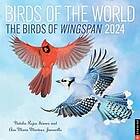 Birds of the World: The Birds of Wingspan 2024 Wall Calendar