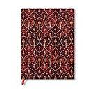 Red Velvet Ultra Lined Softcover Flexi Journal (Elastic Band Closure)