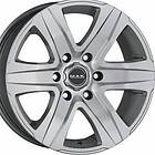 MAK Wheels Stone6 T Silver 7.5x17 6/139.7 ET55 B93.1