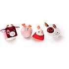 Lilliputiens Set of 4 Textile Shapes Farm