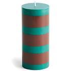 Hay Column Blockljus small 15 cm Green-brown