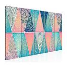 Arkiio Tavla Oriental Triangles Narrow 5 delar A3-N7861-DKA