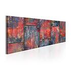 Arkiio Tavla Metal Mosaic Red A3-N6593-DKA