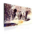 Arkiio Tavla Watercolour Elephants A3-N6702A