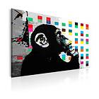 Arkiio Tavla Banksy The Thinker Monkey A3-N6344A