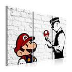 Arkiio Tavla Mario Bros Banksy A3-N6790-DKXA