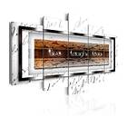Arkiio Tavla Live Laugh Love White A3-N3177A