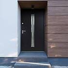 vidaXL Front Door aluminium antracit 90x200 cm 3059663
