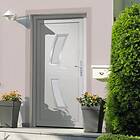 vidaXL Front Door vit 108x208 cm PVC 3187930