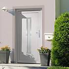 vidaXL Hoveddør vit 108x200 cm PVC 3187895