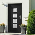 vidaXL Front Door antracit 98x208 cm PVC 3187858