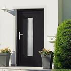 vidaXL Front Door antracit 98x208 cm PVC 3187900