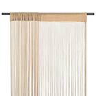 vidaXL Trådgardiner 2 st 100x250 cm beige 132404