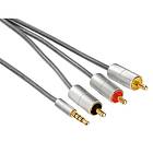Hama AluLine 3.5mm - 3RCA 2m