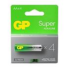 GP Batteries Batteri Super G-Tech Alkaline LR6 AA