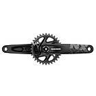 SRAM Nx Eagle Dub Fat4 Direct Mount Crankset Svart 175 mm 30t