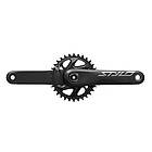 SRAM Truvativ vevträdgårdsmatta Stylo Eagle Fat 5", Carbon, 170 mm, 30T DM Dub innerlager, 00,6118.528,007 vevben, svart, 170 mm