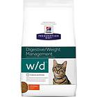 Hills Feline Prescription Diet WD Digestive/Weight Management 1.5kg