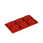Pavoni FR049 oval savarin 6st - Silikonform