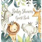 Safari Baby Shower Guest Book (Hardcover)