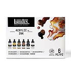 Liquitex LX Ink acrylic 6x30ml iridis.