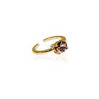 Ioaku geisha ring brown guld