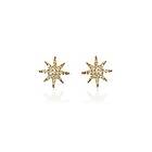 Ioaku Alfa star studs guld