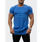 Tyngre T-shirt Silhouette Mens Deep Blue Melange