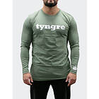 Tyngre T-shirt Long Sleeve Mens Green Melange