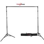 FOTOBESTWAY BAKGRUNDSSET MED BOM 1,2M 3M
