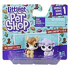 Littlest Pet Shop Dru McHoof & Kimmy Lambton Mini Pet Pair