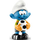 Schleich Smurf som Målvakt