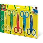 Mönstersaxar 5-pack, SES Creative