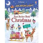 First Sticker Book Christmas