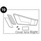 Thule Right Rear Reflector Röd