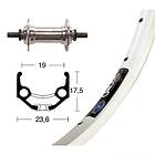 Winora Rigida Zac 19 Road Front Wheel Vit 9 x 100 mm