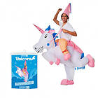 Unicorn Uppblåsbar Maskeraddräkt