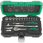 Fortis Hylsnyckelsats 1/4" 18-Delar