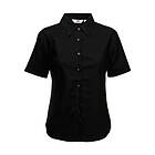 Fruit Of The Loom Ladies Short Sleeve Oxford Shirt