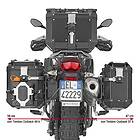 Givi Trekker Outback Monokey Cam Side Pannier Holder Bmw F 750 Gs/f 850 Gs/f 850 Gs Adventure Svart