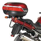 Givi Monokey/monolock Top Case Rear Rack Yamaha Fzs 1000 Fazer Svart