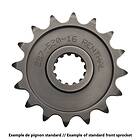 Renthal 292--520 Front Sprocket Silver 15T 14T 13T