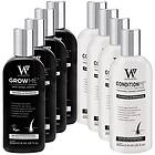 Watermans 4x Shampoo & Conditioner Hair Growth 8-pack