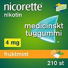 Nicorette Fruktmint 4 Mg Medicinskt Nikotintuggummi 210 St