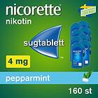 Nicorette Pepparmint 4 Mg Komprimerad Sugtablett Med Nikotin 8 x 20 St