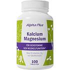 Alpha Plus Kalcium Magnesium Tabletter 100 St