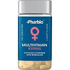 Pharbio Multivitamin Kvinna Tabletter 120 St