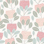 Garden Tapet Protea Rosa