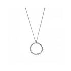 Bud to Rose Halsband Ridge long necklace silver