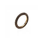 Bud to Rose Ring Lola crystal black/gold